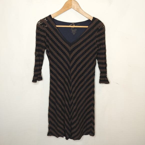 Miraclesuit Miracle Body Dress Striped - Picture 1 of 10